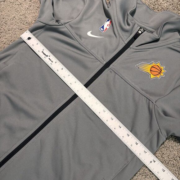 Nike NBA Phoenix Suns Showtime Dri-FIT Full-Zip Warmup Jacket Grey Mens Small - Picture 5 of 7